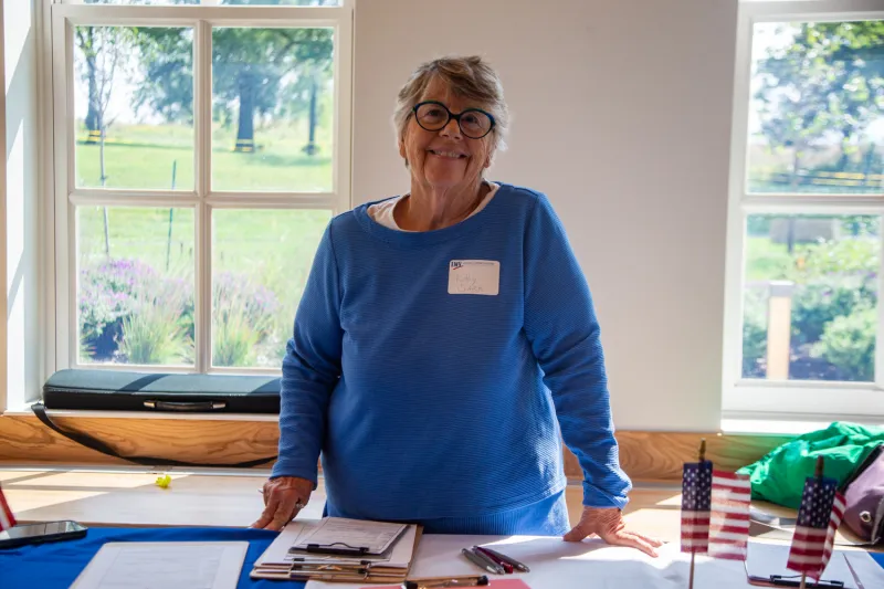 A lifetime of civic engagement leads volunteer to voter registration work