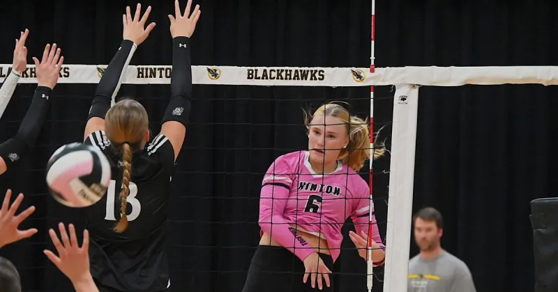 High school volleyball: No. 3 Hinton keeps rolling with sweep of South O'Brien