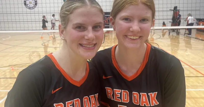 Red Oak outlasts Treynor in five-set, state-rated thriller