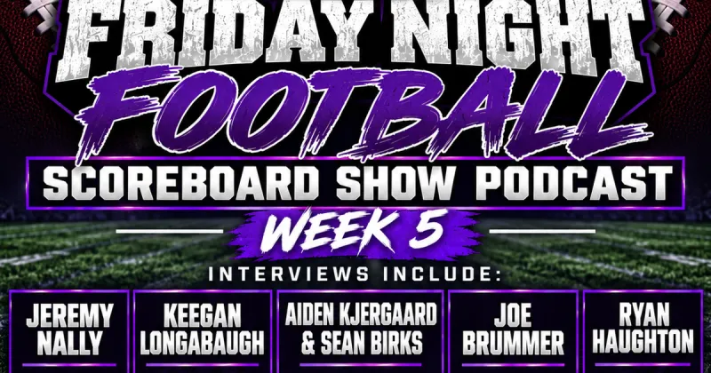 KMAland Football (Week 5): KMA High School Football Scoreboard Show Podcast