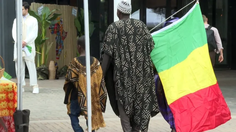 Africa Fest returns to Iowa City's Ped Mall with music, vendors and parade of nations