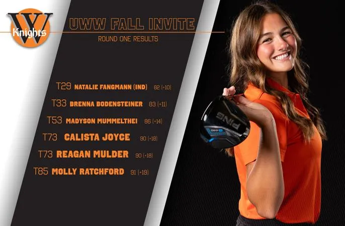 Wartburg Women's Golf Completed Day 1 at the UWW Fall Invite
