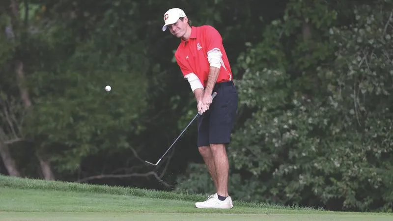 Dutch men second in shortened golf event