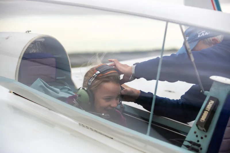 Kids take flight at Iowa City airport