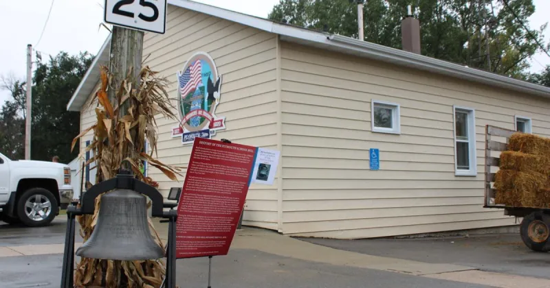 150-year-old school bell showcased at Plymouth Applefest
