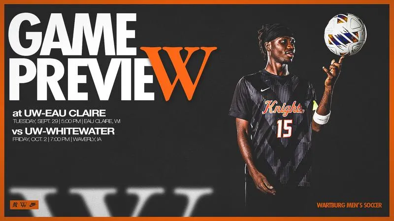 Men's Soccer Set to Close Nonconference Play Against Two WIAC Opponents