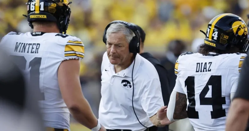 Iowa football makes 3 depth chart changes before Ohio State