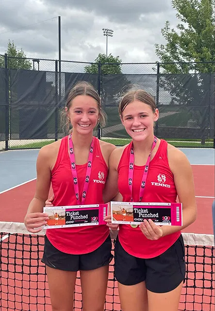 Older sister defeats younger sister in all-Jepsen regional singles tennis final