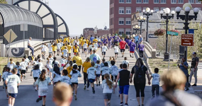 Children to participate in downtown Mayor's Fun Run this morning