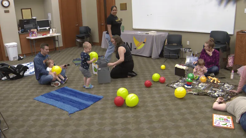 Anamosa library connects families with local resources at community baby shower