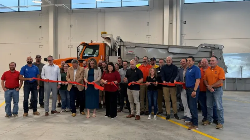 Linn County celebrates completion of new Secondary Road Department headquarters