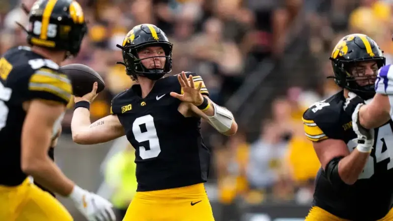 Iowa's Hank Brown on preparations for No. 5 Ohio State