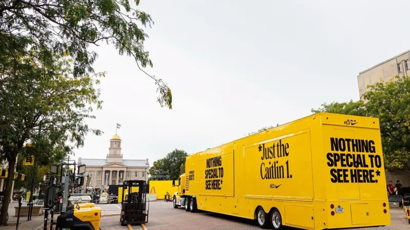 Caitlin Clark's signature shoe to be revealed in Iowa City on Thursday, Oct. 1