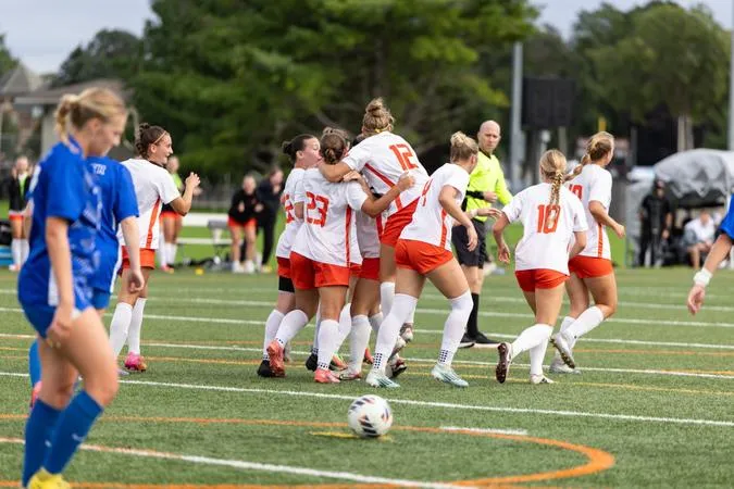 Claire Lienhard Strikes Twice in the Second Half to Help Force a Draw Against UW-Eau Claire