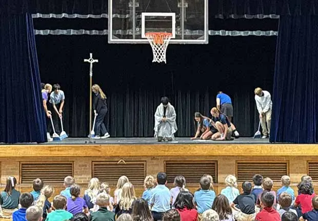 Muscatine students bring the saints to life