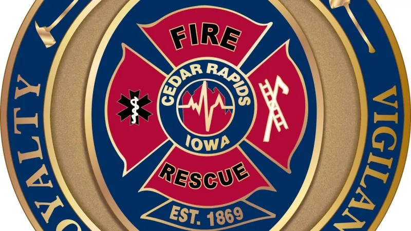 Firefighters called to shed fire in southwest Cedar Rapids