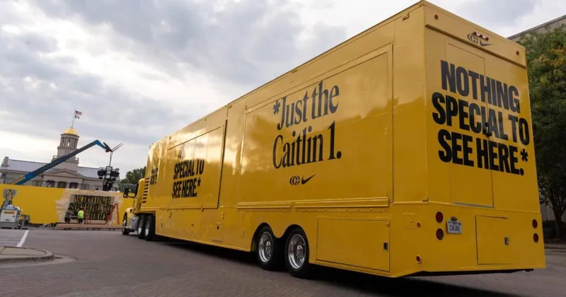 Caitlin Clark's signature shoe revealed at three-day event in Iowa City