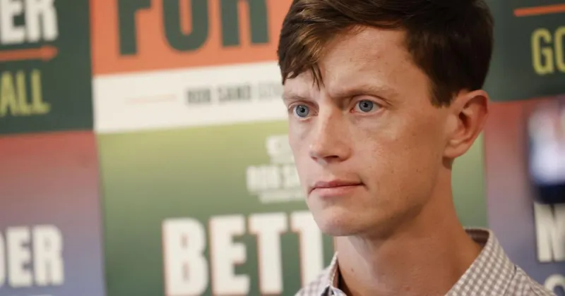 Rob Sand discusses state budget, transgender rights, healthcare in Davenport