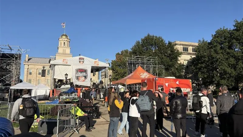 Iowa City buzzing ahead of College GameDay, Caitlin Clark shoe launch and Hawkeye football