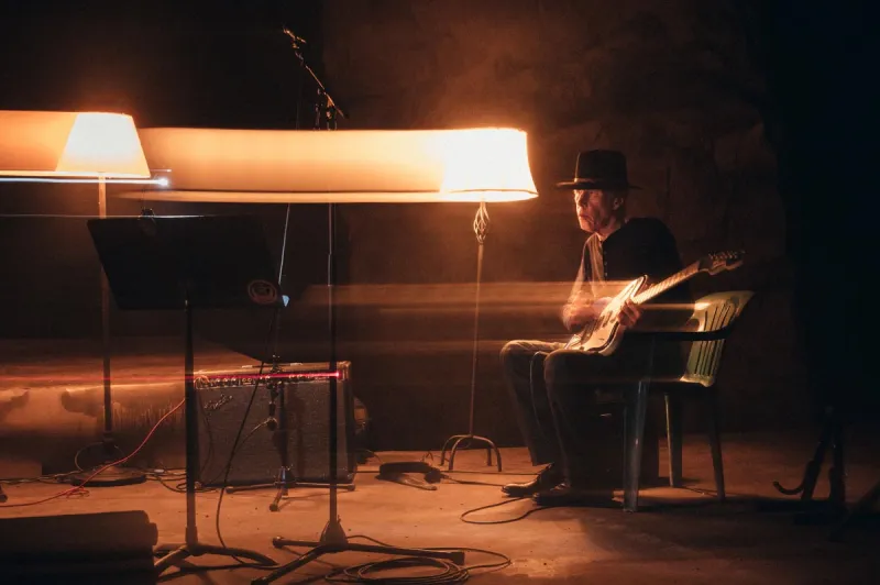 How reclusive musician Jandek wound up recording a live album on the Grinnell College campus in 2007