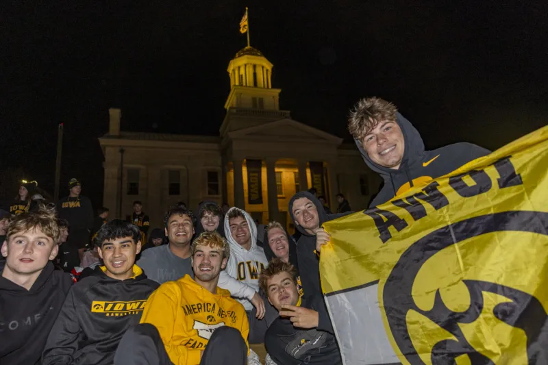Photos: Students line up early for College GameDay
