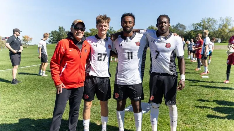 Pioneer men's soccer team battles to 0-all draw with Dubuque on Senior Day