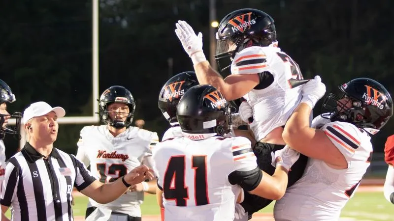 Rud Runs Through Prairie Wolves; Wartburg Defense Records Program-Record 7 Interceptions in 69-26 Victory