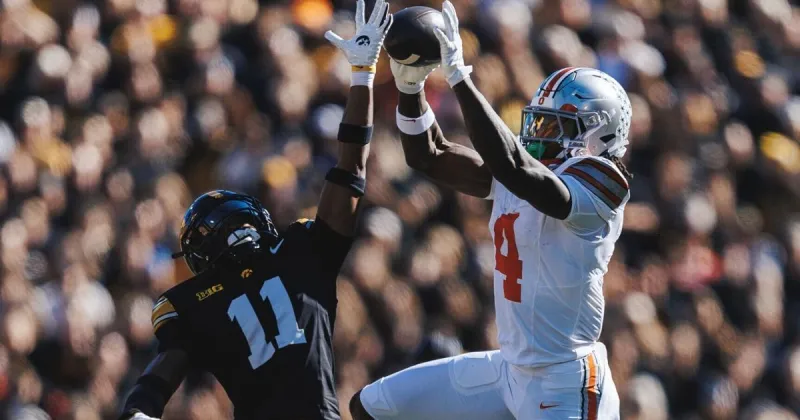 Ohio State rolls to 17-point win over Iowa as Hawkeyes drop first game of 2026