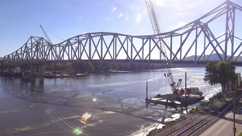 Iowa DOT announces the new Lansing bridge will open on Friday, Nov. 6