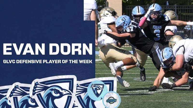 Dorn's record day earns GLVC Defensive Player of the Week honor