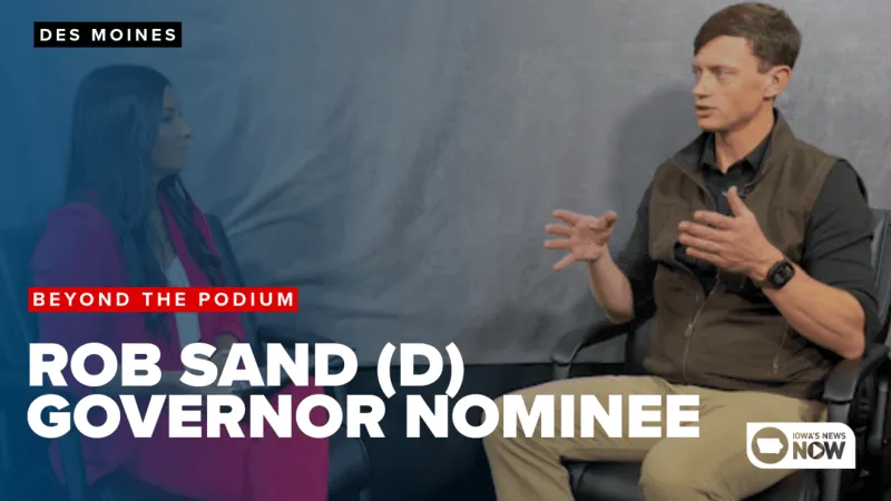 Beyond the Podium: Rob Sand addresses high costs, Medicaid, marijuana legalization
