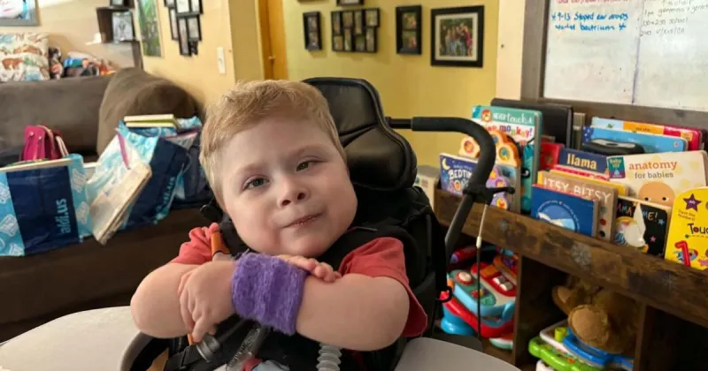 Colona family raising money for adaptive van for 4-year-old