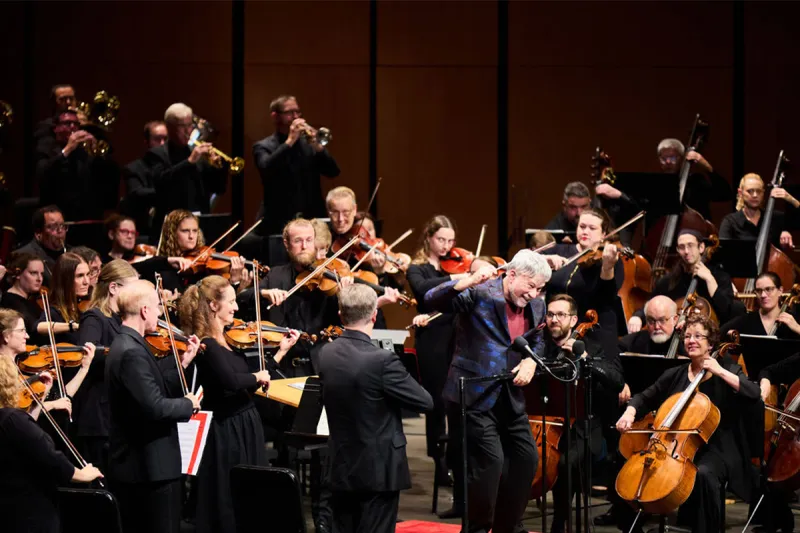 Review: Des Moines Symphony highlights a local composer, a veteran journalist, a Jordan Peele collaborator and 'West Side Story' in America-centric season debut