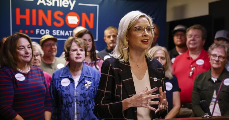What to know about Ashley Hinson's Waterloo campaign stop