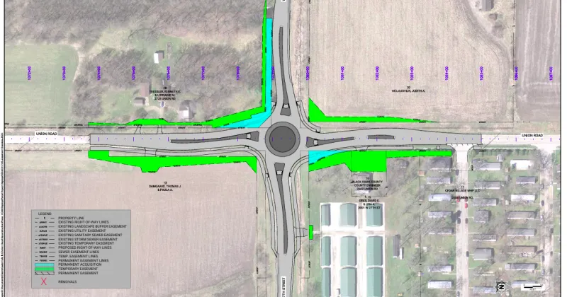 Public Information meeting planned today on Union Road reconstruction in Cedar Falls