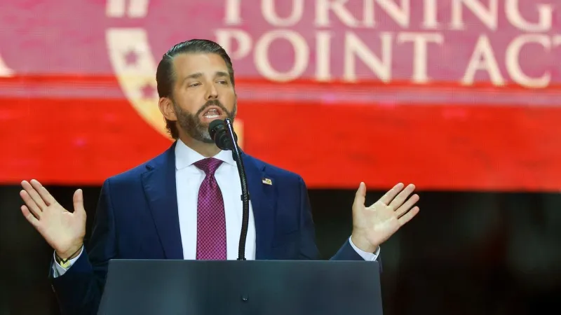 Donald Trump Jr. joins other conservative voices on UI's campus Thurseday
