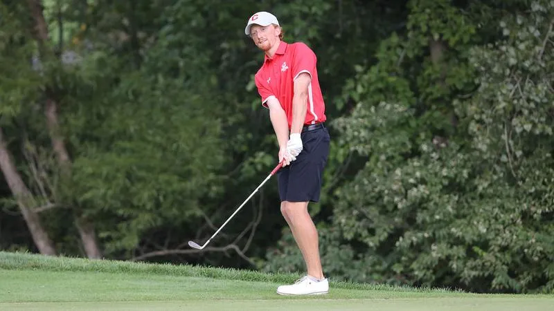 Dutch sixth in home men's golf event
