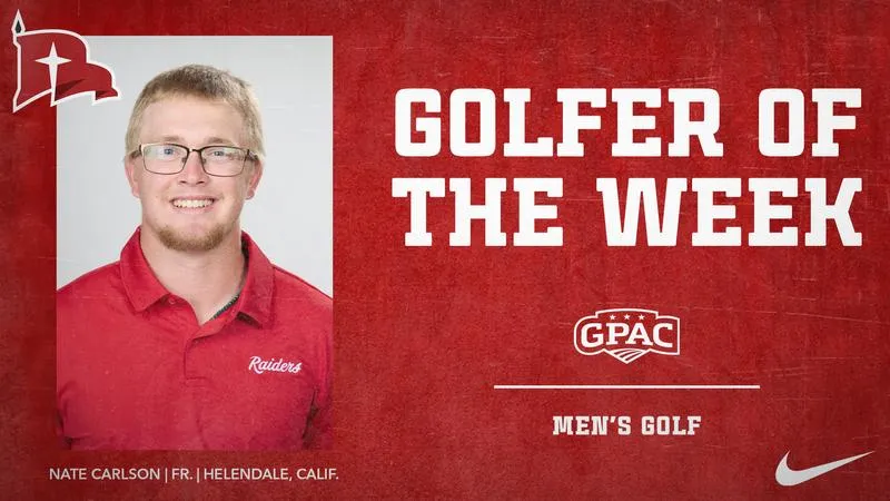 Carlson's First Event Win Leads to GPAC Award