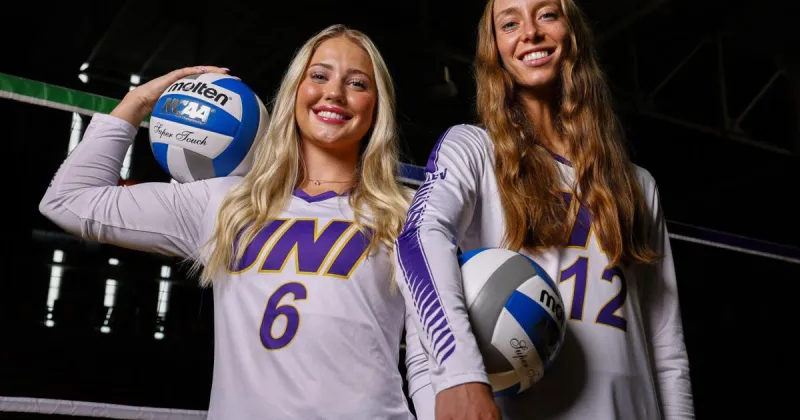 COLLEGE VOLLEYBALL: UNI's Reese Booth says bring it on