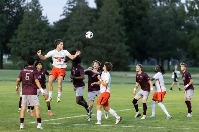 Men's Soccer Shutout Loras 2-0 to Open A-R-C Play