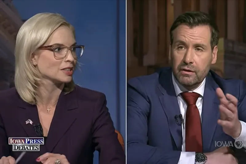 'This is the corruption we have to address': Turek, Hinson discuss attack ads, voting records and Iran war in first Senate debate