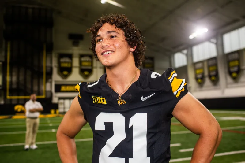 One-on-one with Iowa defensive back Marcello Vitti