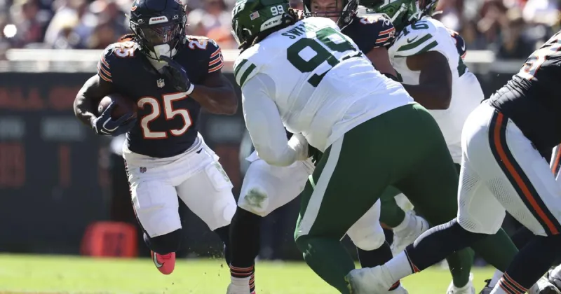 Chicago Bears running game looms as huge factor vs. Green Bay Packers - but will Kyle Monangai play?