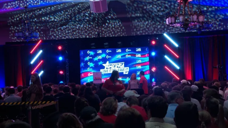 Turning Point USA tour draws supporters to UI, remembers founder Charlie Kirk