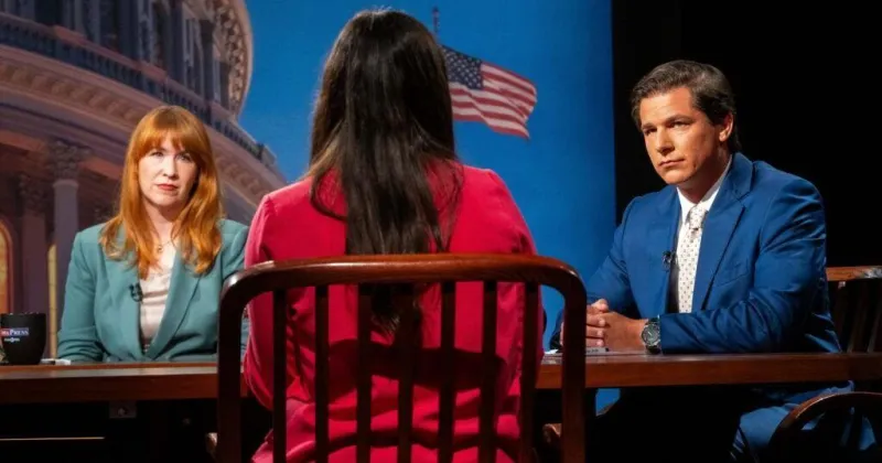 Lindsay James, Joe Mitchell argue tariffs, taxes during 2nd District debate