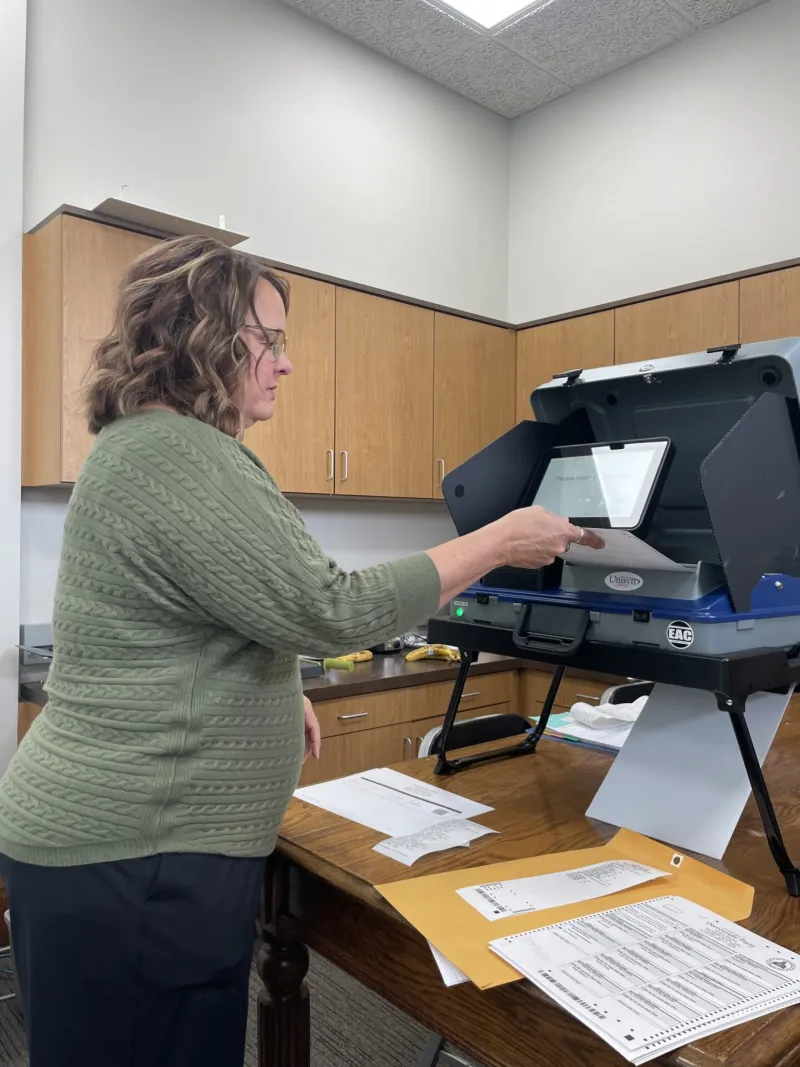 Winnebago County Tests Election Equipment