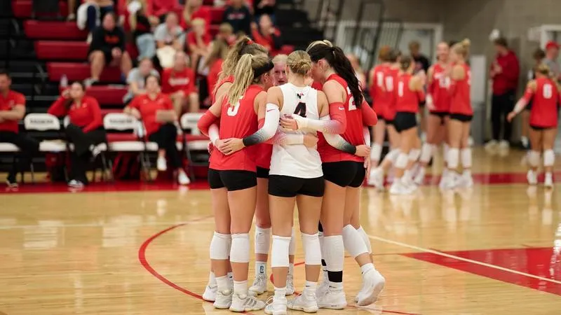 Red Raiders Come Roaring Back for a Three Sets to One Win