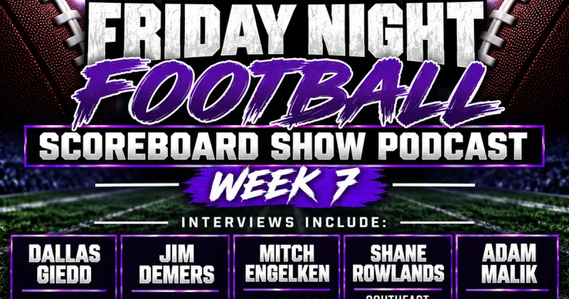KMAland Football (Week 7): KMA High School Football Scoreboard Show Podcast