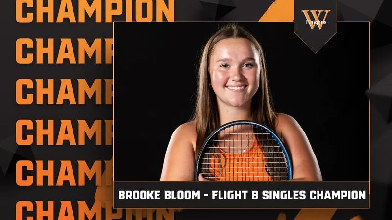 Knights Claim Three Singles Champions at the A-R-C Women's Tennis Tournament