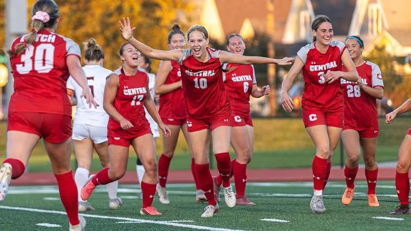 Corner kicks spell success for Central women's soccer team